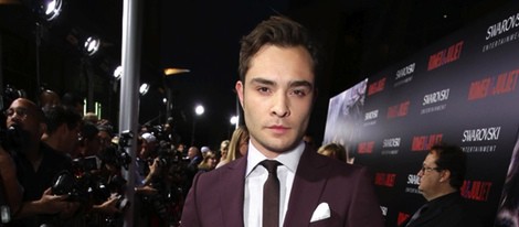 Ed Westwick en el estreno de 'Romeo y Julieta' en Los Ángeles