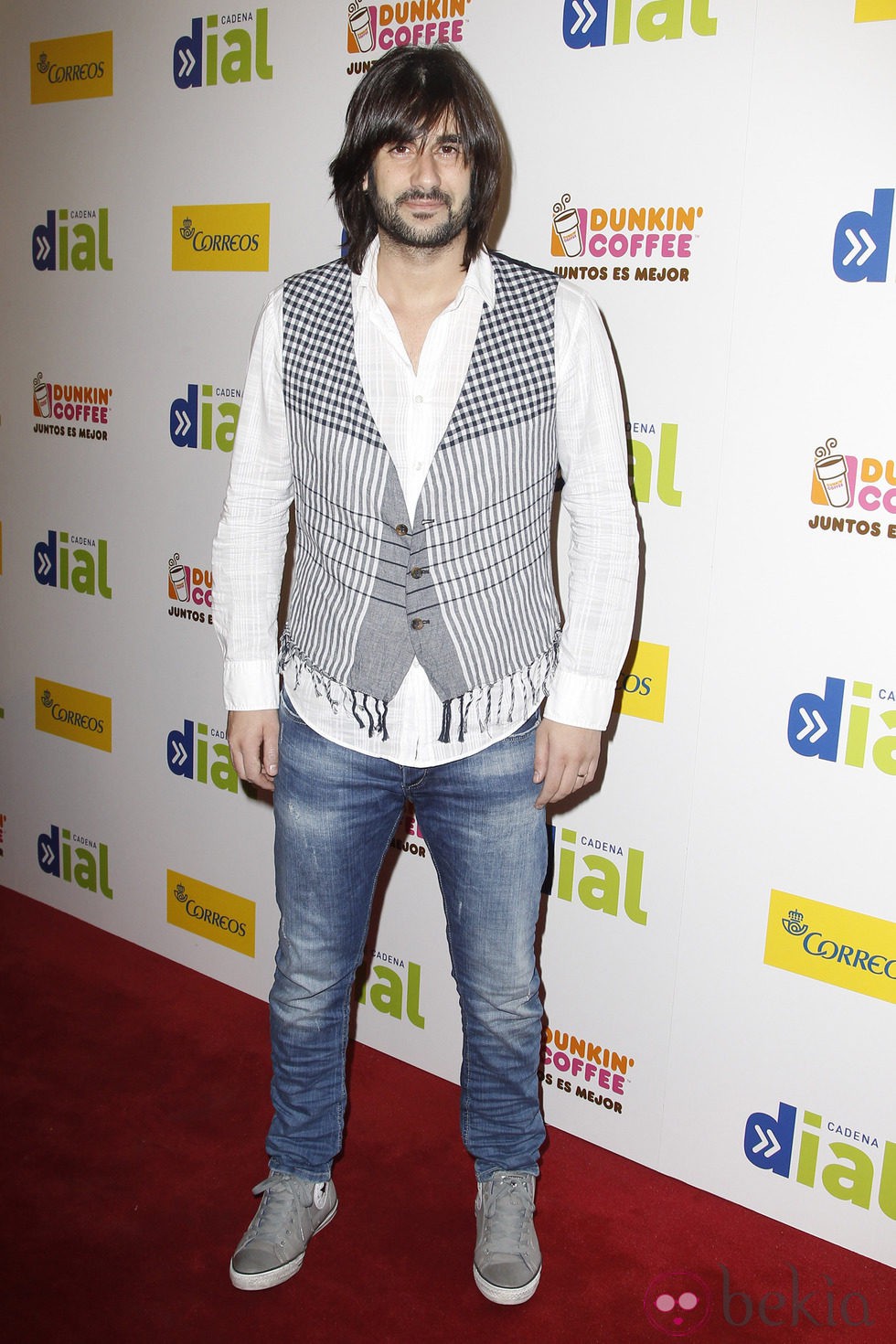 Melendi en la presentación de la nueva temporada de Cadena Dial