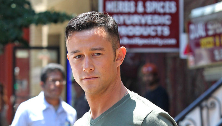 Joseph Gordon-Levitt rodando una escena de 'Don Jon'