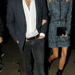 James Middleton y Donna Air en Londres