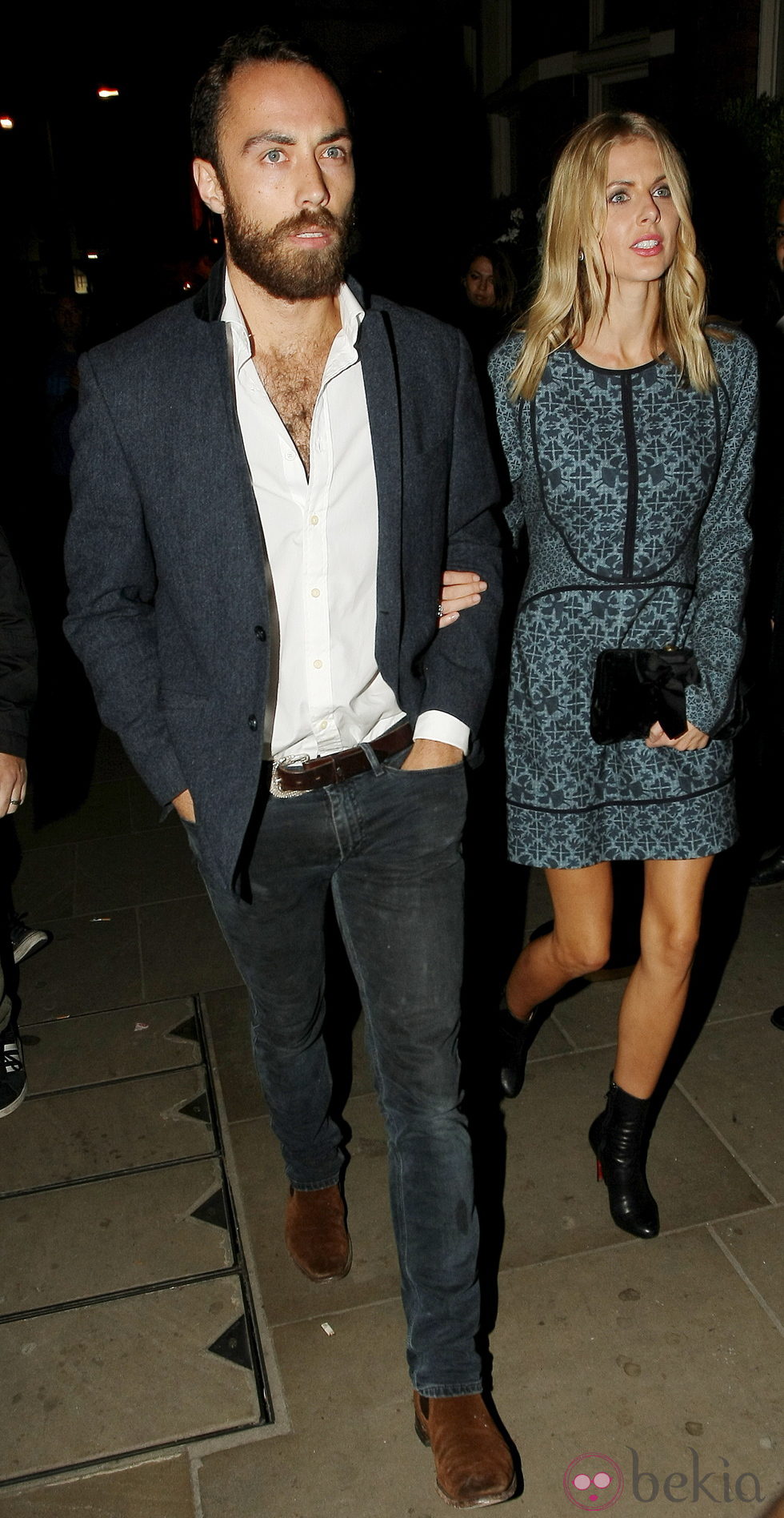 James Middleton y Donna Air en Londres