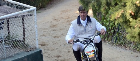 Cayetano Martínez de Irujo en el Concurso de Saltos de Barcelona 2013