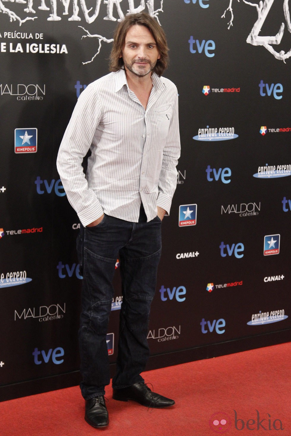 Fernando Tejero en el estreno de 'Las brujas de Zugarramurdi' en Madrid