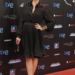 Alicia Sanz en el estreno de 'Las brujas de Zugarramurdi' en Madrid