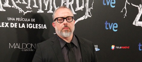 Álex de la Iglesia en el estreno de 'Las brujas de Zugarramurdi' en Madrid