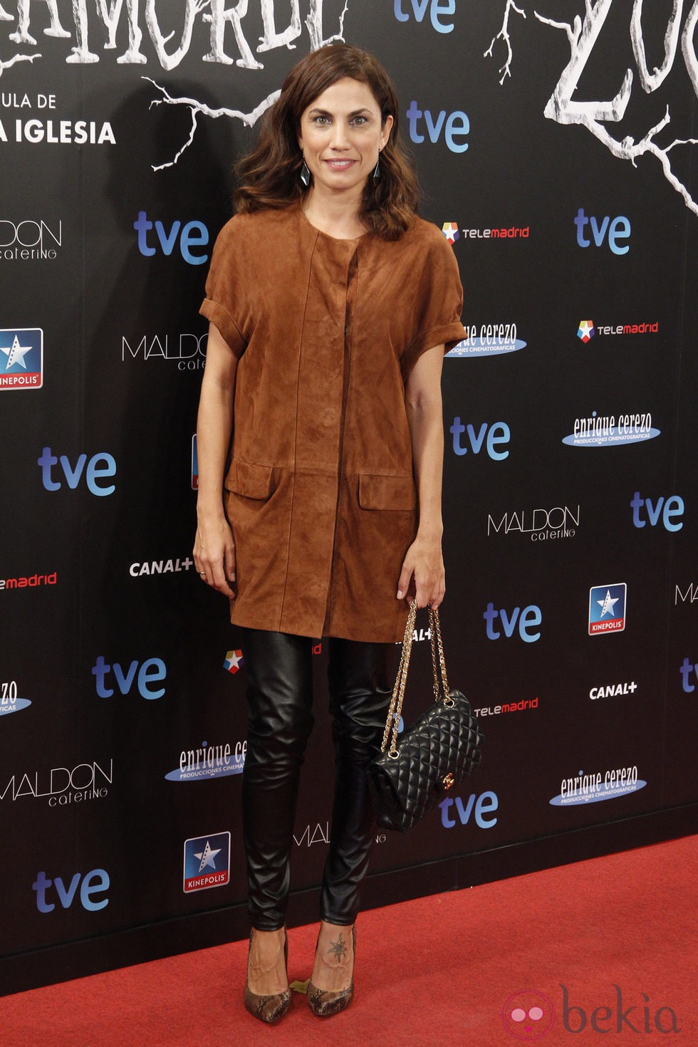 Toni Acosta en el estreno de 'Las brujas de Zugarramurdi' en Madrid