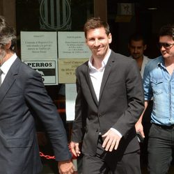 Leo Messi declara como imputado por un presunto delito de evasión fiscal