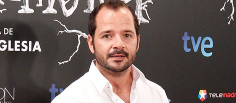 Ángel Martín en el estreno de 'Las brujas de Zugarramurdi' en Madrid