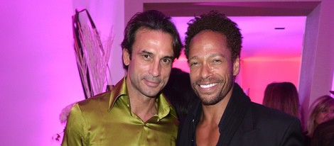 Gary Dourdan en la Semana de la Moda de París primavera/verano 2014