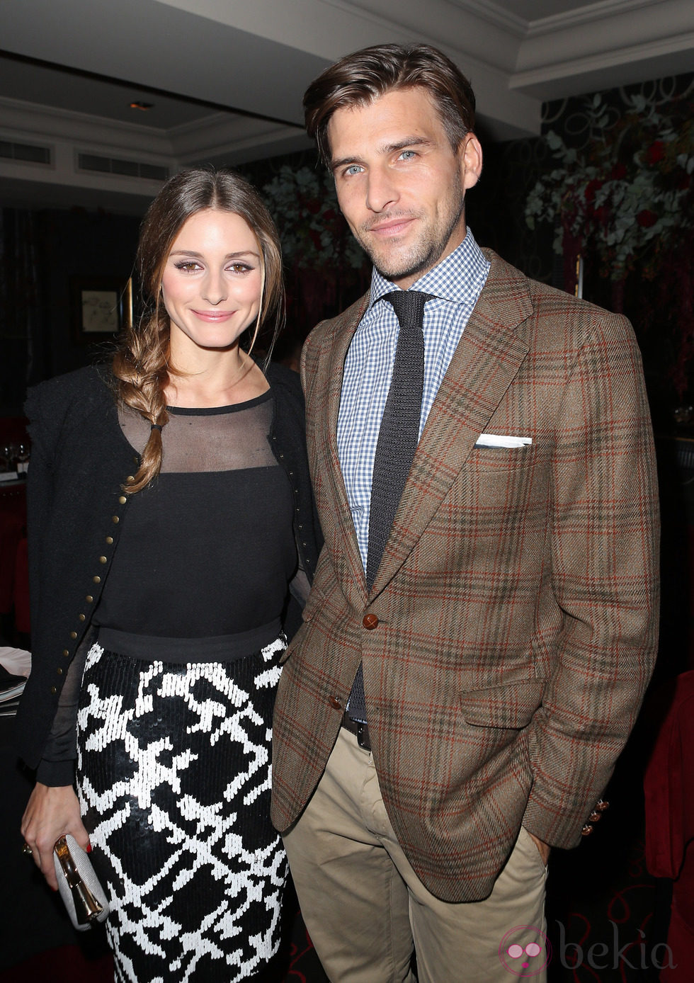 Olivia Palermo y Johannes Huebl en la Semana de la Moda de París primavera/verano 2014