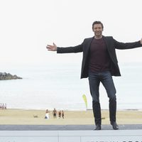 Hugh Jackman posa en el Festival de San Sebastián 2013