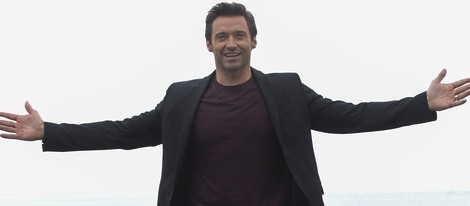 Hugh Jackman posa en el Festival de San Sebastián 2013