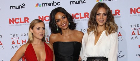 Alexa Vega, Rosario Dawson y Jessica Alba en los premios ALMA 2013