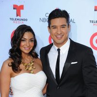 Mario Lopez y Courtney Lopez en los premios ALMA 2013