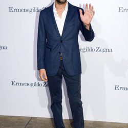 Jaime Alguersuari en la apertura de una tienda de Ermenegildo Zegna en Barcelona