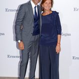 Óscar Higares en la apertura de una tienda de Ermenegildo Zegna en Barcelona