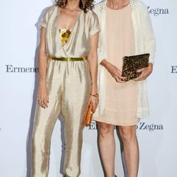 Lola Marceli en la apertura de una tienda de Ermenegildo Zegna en Barcelona