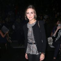 Olivia Palermo en el desfile de Elie Saab en Paris Fashion Week primavera/verano 2014