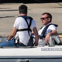 Guy Ritchie en el rodaje en Nápoles de 'The man from U.N.C.L.E'