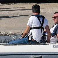 Guy Ritchie en el rodaje en Nápoles de 'The man from U.N.C.L.E'