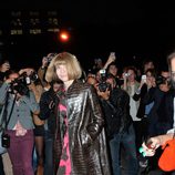 Anna Wintour en el desfile de Yves Saint Laurent en la Semana de la Moda de París primavera/verano 2014