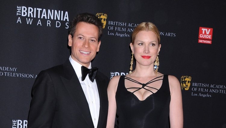 Ioan Gruffudd y Alice Evans