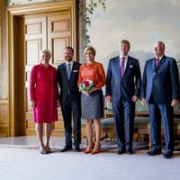 Los Reyes de Holanda con la Familia Real Noruega en Oslo