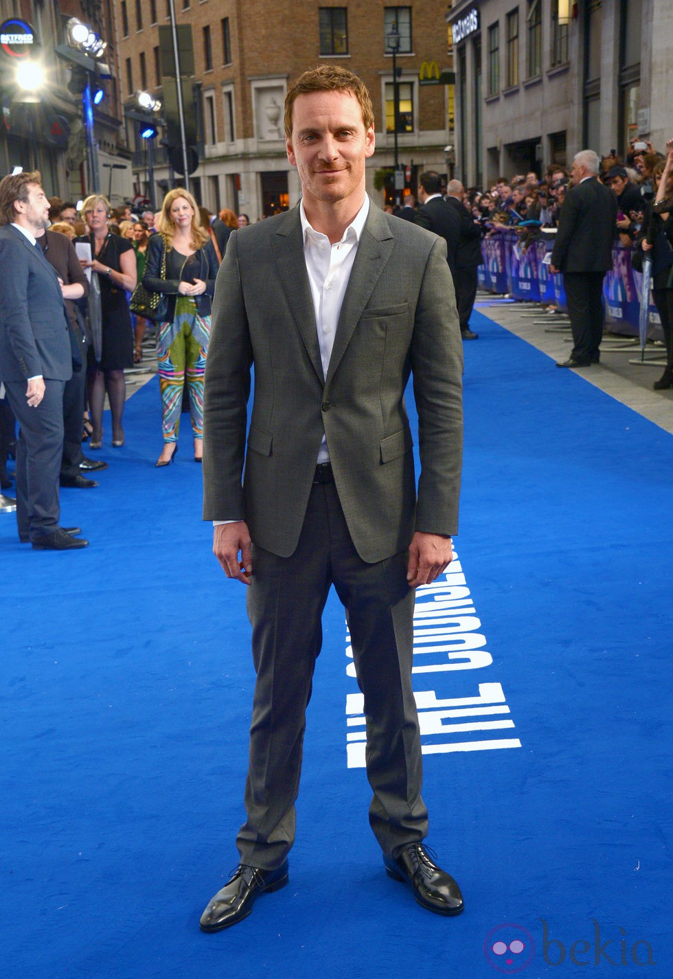 Michael Fassbender en el estreno de 'El Consejero' en Londres