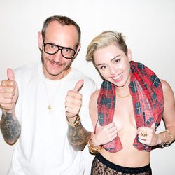 Miley Cyrus y Terry Richardson