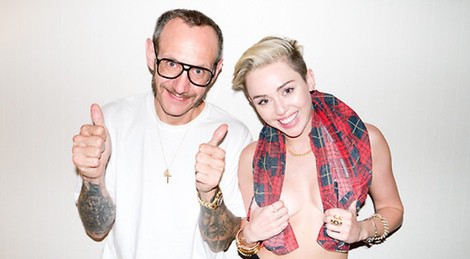 Miley Cyrus y Terry Richardson