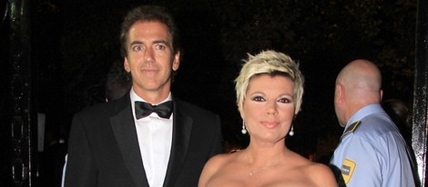 Terelu Campos y Carlos Pombo en los Premios Escaparate 2013