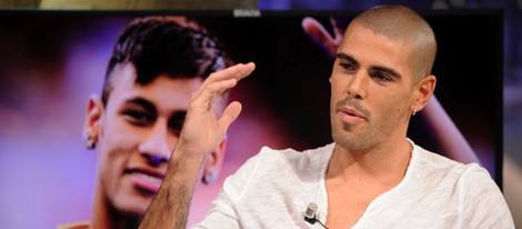 Víctor Valdés hablando sobre su compañero Neymar en 'El hormiguero'