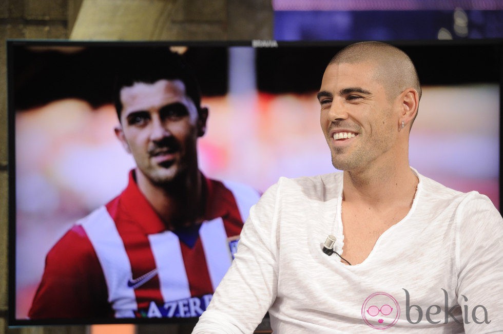 Víctor Valdés hablando sobre David Villa en 'El hormiguero'