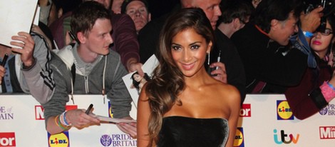 Nicole Scherzinger en la entrega de los Pride of Britain 2013