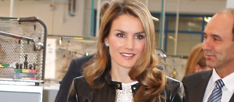 La Princesa Letizia en la apertura del curso de Formación Profesional 2013/2014 en Santander