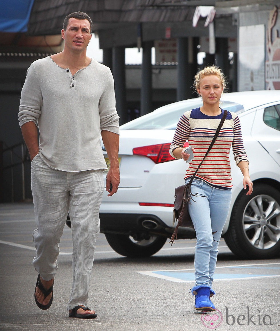 Hayden Panettiere y Wladimir Klitschko