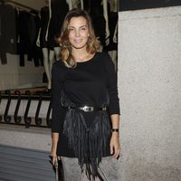 Mar Flores en la apertura de una boutique de Maje en Madrid