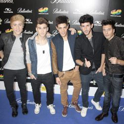 Auryn en la fiesta de presentación de los Premios 40 Principales 2013