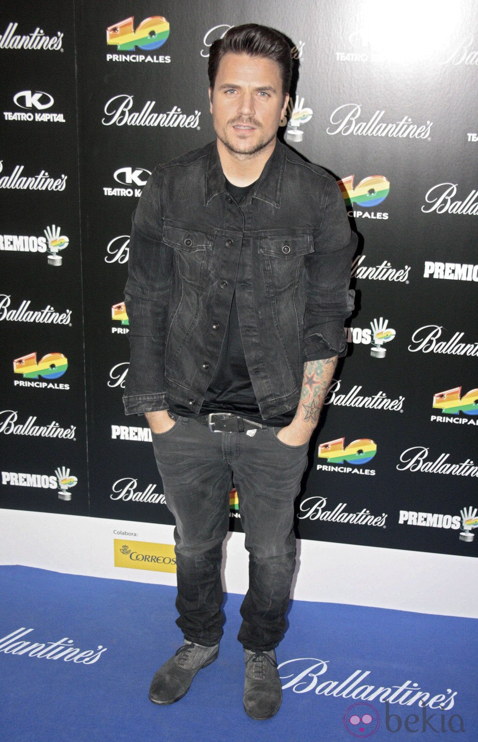 Dani Martín en la presentación de los Premios 40 Principales 2013