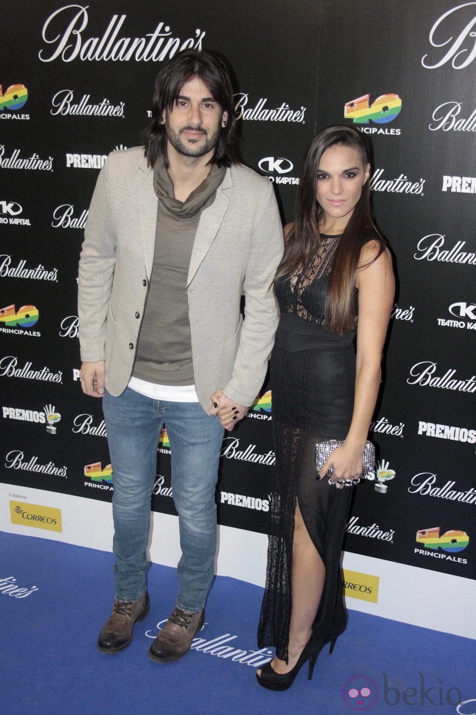 Melendi en la presentación de los Premios 40 Principales 2013