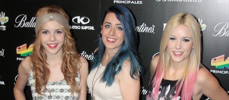 Sweet California en la presentación de los Premios 40 Principales 2013