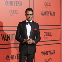 Johann Wald en la fiesta del V aniversario de Vanity Fair