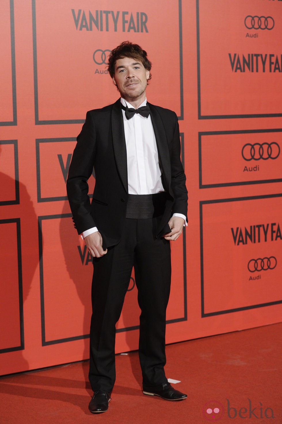 David Feito en la fiesta del V aniversario de Vanity Fair