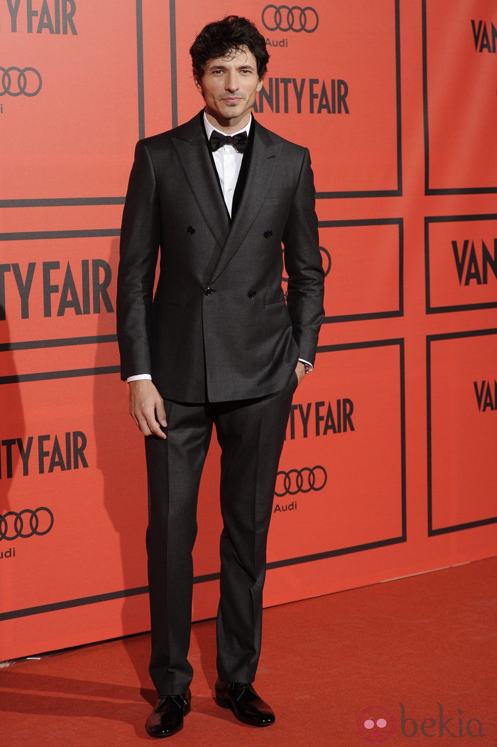 Andrés Velencoso en la fiesta del V aniversario de Vanity Fair