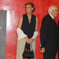 María Zurita en el homenaje a su padre, el Duque de Soria