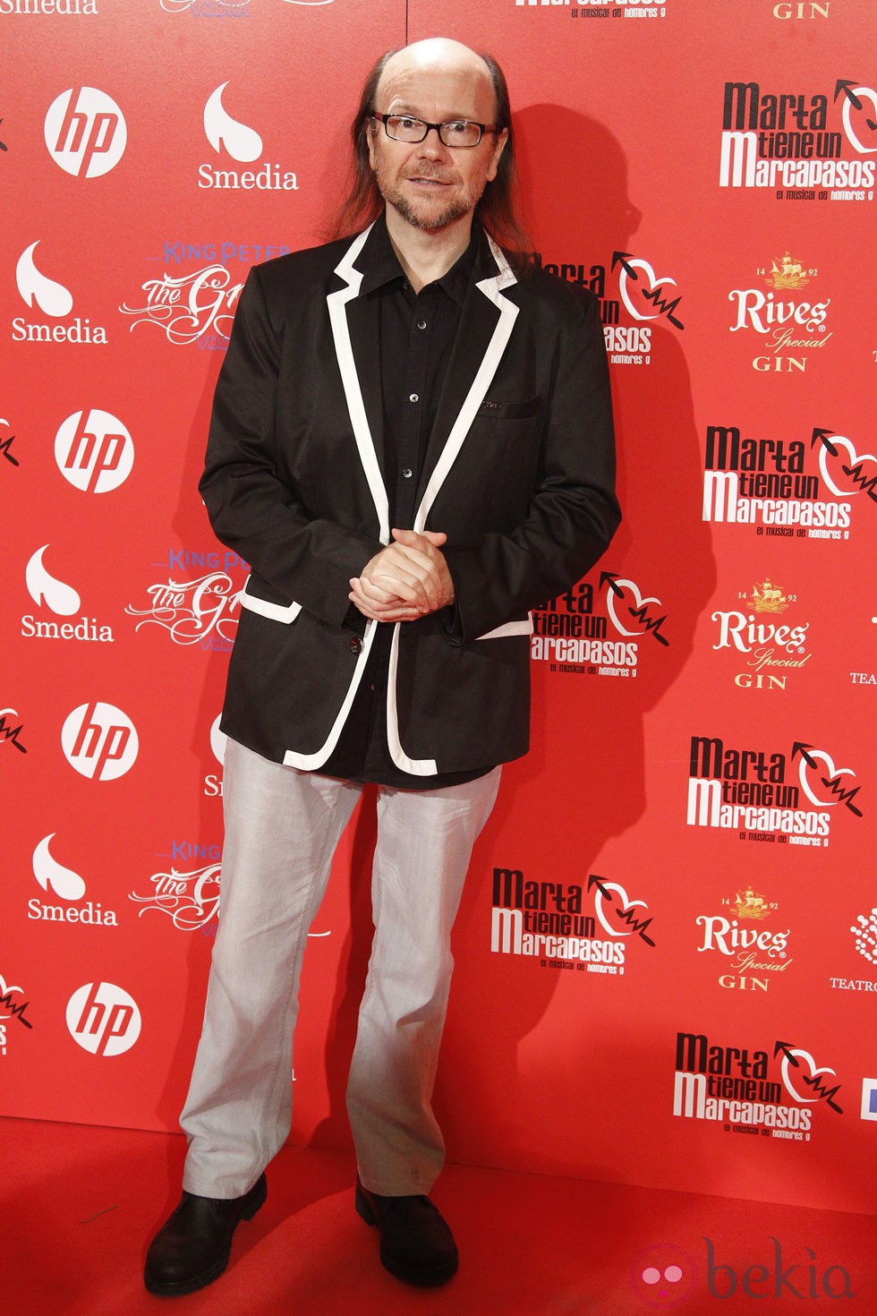 Santiago Segura en el estreno del musical 'Marta tiene un marcapasos'