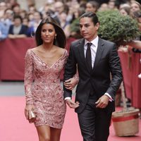 Ana Boyer y Julio José Iglesias en la boda de María Colonques y Andrés Benet