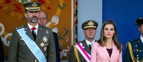 Los Príncipes de Asturias en el Día de la Hispanidad 2013