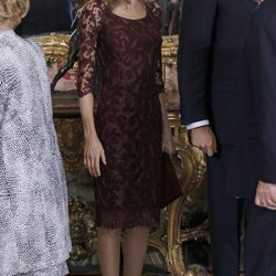 La Princesa Letizia en la recepción del Día de la Hispanidad 2013