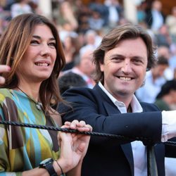 Raquel Revuelta y Raúl Gracia en una corrida benéfica en la Maestranza de Sevilla